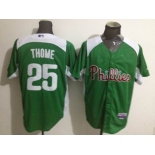 mlb jerseys philadephia phillies #25 thome green mlb jerseys philadephia phillies #25 thome green