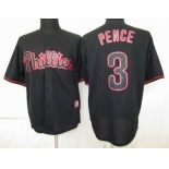 mlb jerseys philadephia phillies #3 pence black fashion mlb jerseys philadephia phillies #3 pence black fashion