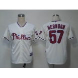 mlb jerseys philadephia phillies #57 herndon cream(cool base) mlb jerseys philadephia phillies #57 herndon cream(cool base)