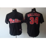 mlb philadephia phillies #34 halladay black(halladay) mlb philadephia phillies #34 halladay black(halladay)