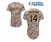 Men's Majestic Pittsburgh Pirates #14 Ryan Vogelsong Replica Camo Alternate Cool Base MLB Jersey