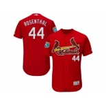 Men's Majestic St. Louis Cardinals #44 Trevor Rosenthal Red Flexbase Authentic Collection MLB Jersey