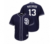 Men's Padres #13 Manny Machado Majestic Alternate Cool Base Jersey Men's Padres #13 Manny Machado Majestic Alternate Cool Base Jersey