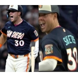 Men's San Diego Padres #30 Gavin Sheets Obsidian 2026 City Connect Stadium Limited Stitched Baseball Jersey