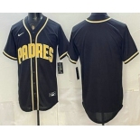 Men's San Diego Padres Blank 2026 Black Fashion Cool Base Jersey Men's San Diego Padres Blank 2026 Black Fashion Cool Base Jersey