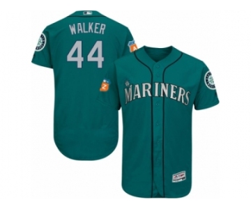 Men's Majestic Seattle Mariners #44 Taijuan Walker Teal Green Flexbase Authentic Collection MLB Jersey