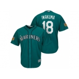 Men's Seattle Mariners #18 Hisashi Iwakuma 2017 Spring Training Cool Base Stitched MLB Jersey Men's Seattle Mariners #18 Hisashi Iwakuma 2017 Spring Training Cool Base Stitched MLB Jersey