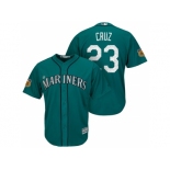 Men's Seattle Mariners #23 Nelson Cruz 2017 Spring Training Cool Base Stitched MLB Jersey Men's Seattle Mariners #23 Nelson Cruz 2017 Spring Training Cool Base Stitched MLB Jersey