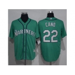 Seattle Mariners #22 Robinson Cano Green New Cool Base Stitched MLB Jersey