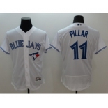 Men Toronto Blue Jays #11 Kevin Pillar Majestic white Flexbase Authentic Collection Player Jersey Men Toronto Blue Jays #11 Kevin Pillar Majestic white Flexbase Authentic Collection Player Jersey