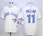 Men Toronto Blue Jays #11 Kevin Pillar White 2016 Official Cool Base Jersey Men Toronto Blue Jays #11 Kevin Pillar White 2016 Official Cool Base Jersey