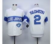 Men Toronto Blue Jays #2 Troy Tulowitzki White Exclusive 2016 Official Cool Base Jerse Men Toronto Blue Jays #2 Troy Tulowitzki White Exclusive 2016 Official Cool Base Jerse