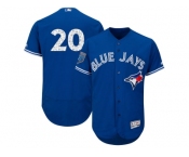 Men Toronto Blue Jays #20 Josh Donaldson Majestic Royal 2018 Spring Training Flex Base Player Jersey Men Toronto Blue Jays #20 Josh Donaldson Majestic Royal 2018 Spring Training Flex Base Player Jersey