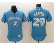 Men Toronto Blue Jays #29 Joe Carter Majestic Blue Flexbase Authentic Collection Cooperstown Player Jersey Men Toronto Blue Jays #29 Joe Carter Majestic Blue Flexbase Authentic Collection Cooperstown Player Jersey