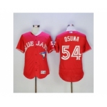 Men Toronto Blue Jays #54 Roberto Osuna Majestic Red Flexbase Authentic Collection Player Jersey Men Toronto Blue Jays #54 Roberto Osuna Majestic Red Flexbase Authentic Collection Player Jersey