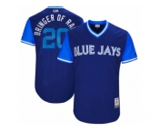Men's 2017 Little League World Series Blue Jays #20 Josh Donaldson Bringer of Rain Navy Jersey Men's 2017 Little League World Series Blue Jays #20 Josh Donaldson Bringer of Rain Navy Jersey