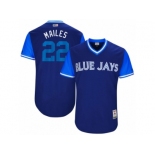 Men's 2017 Little League World Series Blue Jays #22 Luke Maile Mailes Royal Jersey Men's 2017 Little League World Series Blue Jays #22 Luke Maile Mailes Royal Jersey