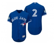 Men's Toronto Blue Jays #2 Troy Tulowitzki 2017 Spring Training Flex Base Authentic Collection Stitched Baseball Jersey Men's Toronto Blue Jays #2 Troy Tulowitzki 2017 Spring Training Flex Base Authentic Collection Stitched Baseball Jersey
