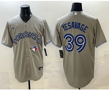 Men's Toronto Blue Jays #39 Trey Yesavage Grey Limited Jersey