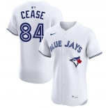 Men's Toronto Blue Jays #84 Dylan Cease White Cool Base Stitched Baseball Jersey