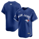 Men's Toronto Blue Jays Blank Royal 50 Seasons Patch Stitched Baseball Jersey Men's Toronto Blue Jays Blank Royal 50 Seasons Patch Stitched Baseball Jersey