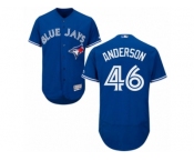 Toronto Blue Jays #46 Brett Anderson Royal Blue Flexbase Authentic Collection MLB Jersey Toronto Blue Jays #46 Brett Anderson Royal Blue Flexbase Authentic Collection MLB Jersey
