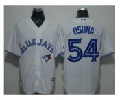 Toronto Blue Jays #54 Roberto Osuna White New Cool Base Stitched Baseball Jersey Toronto Blue Jays #54 Roberto Osuna White New Cool Base Stitched Baseball Jersey