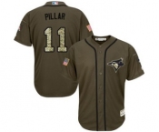 mlb jerseys toronto blue jays #11 kevin pillar green salute to service mlb jerseys toronto blue jays #11 kevin pillar green salute to service