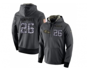 NFL Men's Nike Baltimore Ravens #26 Marlon Humphrey Stitched Black Anthracite Salute to Service Player Performance Hoodie