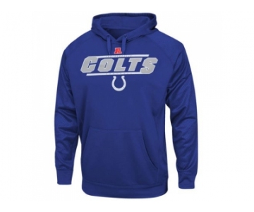 Indianapolis Colts Majestic Royal Blue Synthetic Hoodie Sweatshirt