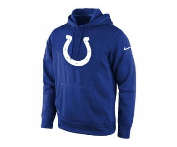 Indianapolis Colts Nike Royal Blue KO Logo Essential Hoodie