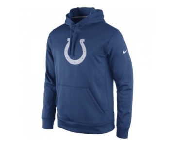 Indianapolis Colts Nike Royal Practice Performance Pullover Hoodie