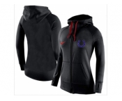 Women Nike Indianapolis Colts Full-Zip Performance Hoodie Black