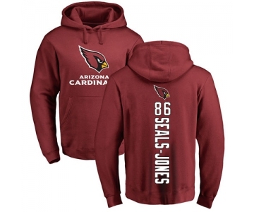 NFL Nike Arizona Cardinals #86 Ricky Seals-Jones Maroon Backer Pullover Hoodie