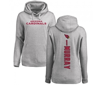 Football Women's Arizona Cardinals #1 Kyler Murray Ash Backer Pullover Hoodie