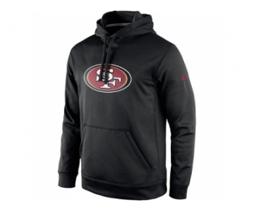 Men's San Francisco 49ers Nike Black KO Logo Essential Pullover Hoodie