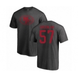 Football San Francisco 49ers #57 Dre Greenlaw Ash One Color T-Shirt