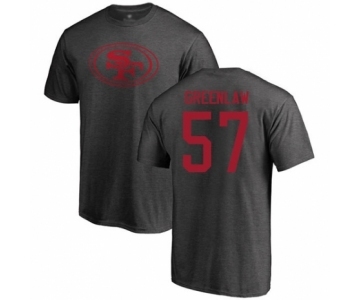 Football San Francisco 49ers #57 Dre Greenlaw Ash One Color T-Shirt