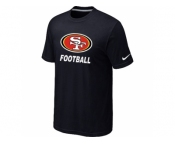 Men's San Francisco 49ersFacility T-Shirt Black