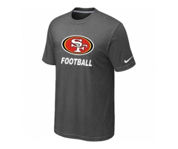 Men's San Francisco 49ersFacility T-Shirt D.Grey