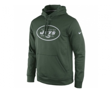 New York Jets Nike Green Practice Performance Pullover Hoodie