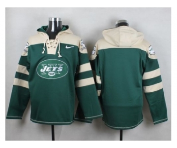 Nike New York Jets Blank Green Player Pullover NFL Hoodie