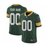 Men's Green Bay Packers Customized Green Team Color Vapor Untouchable Limited Player Football Jersey