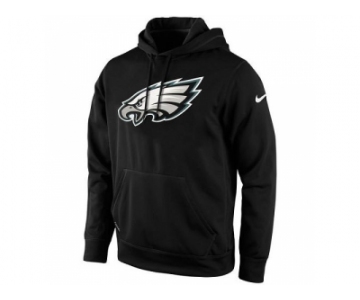 Men's Philadelphia Eagles Nike Black KO Logo Essential Hoodie
