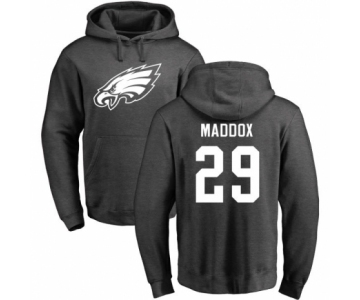 Nike Philadelphia Eagles #29 Avonte Maddox Ash One Color Pullover Hoodie