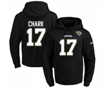 Football Men's Jacksonville Jaguars #17 DJ Chark Black Name & Number Pullover Hoodie
