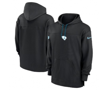 Men's Jacksonville Jaguars Black Performance Pullover Hoodie