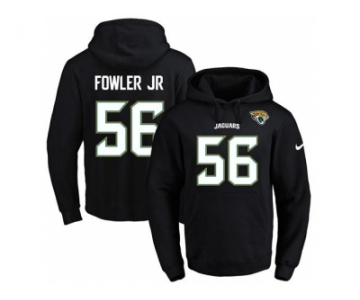 Nike Jacksonville Jaguars #56 Dante Fowler Jr Black Name & Number Pullover NFL Hoodie