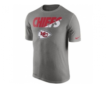 Men's Kansas City Chiefs Nike Charcoal Legend Staff Practice Performance T-Shirt
