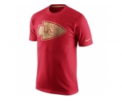 Men's Kansas City Chiefs Nike Red Championship Drive Gold Collection Performance T-Shirt